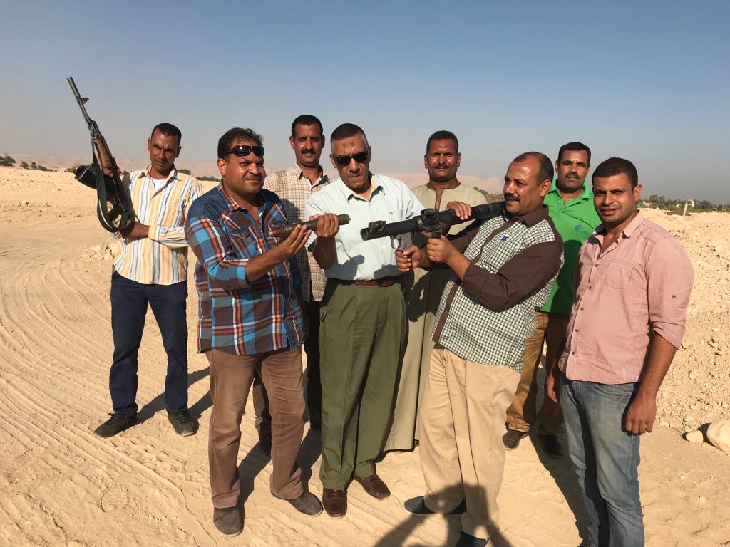 124907-مدفع-آر-بي-جي-عثر-عليه-داخل-منزل-تحت-الإنشاء-بقنا
