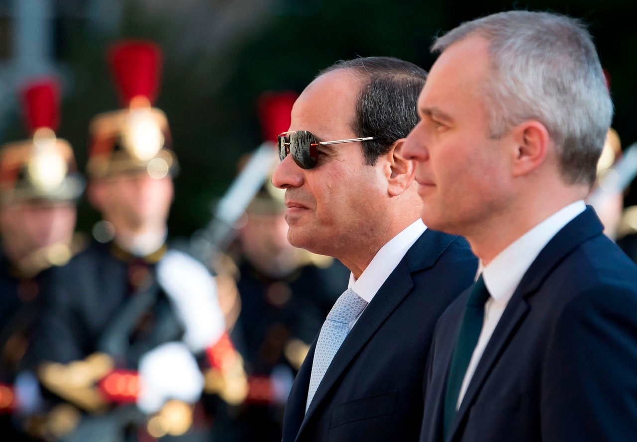 السيسي لرئيس النواب الفرنسي حريصون على إنشاء دولة ديمقراطية تقوم على القانون (2)