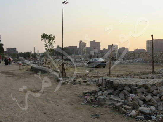 أزمة بعرب غنيم فى حلوان بسبب إزالات شارع ترعة الخشاب (2)