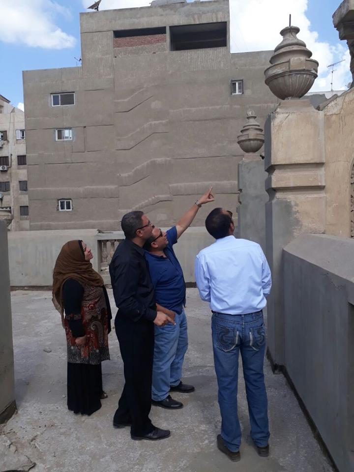 مساعد وزير الآثار يتفقد قصر الشناوي استعدادًا لترميمه  (4)