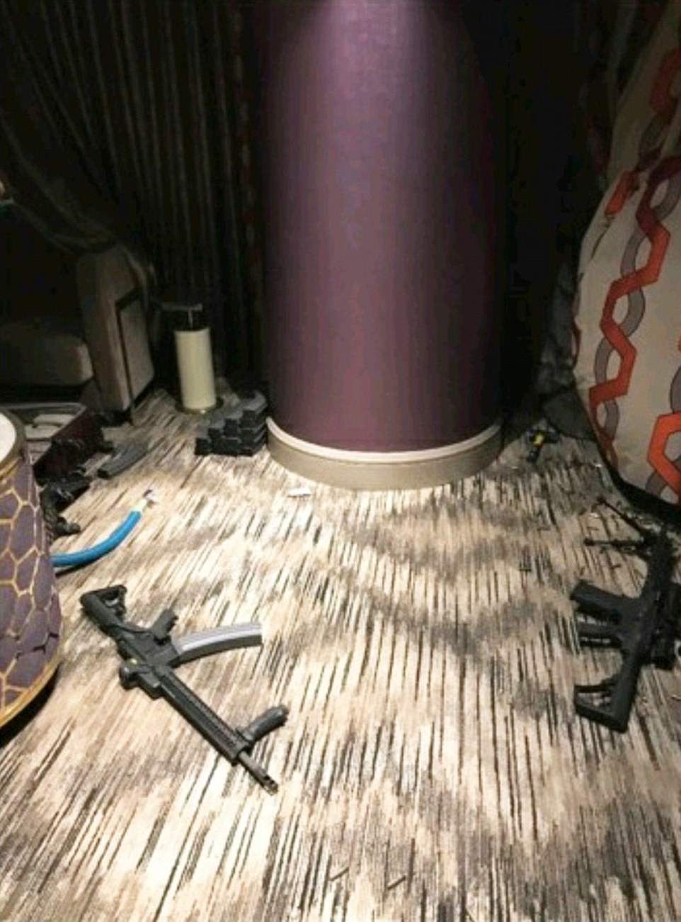 صور من غرفة منفذ حادثة لاس فيجاس 1