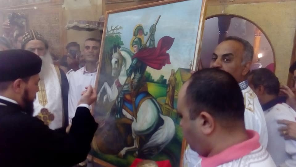 صلوات وتسبحة وكورالات بمشاركة الأنبا بيمن أسقف نقادة وقوص بدير مارجرجس بالرزيقات (2)