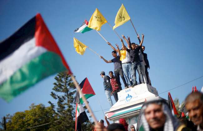 مظاهرات فلسطينة
