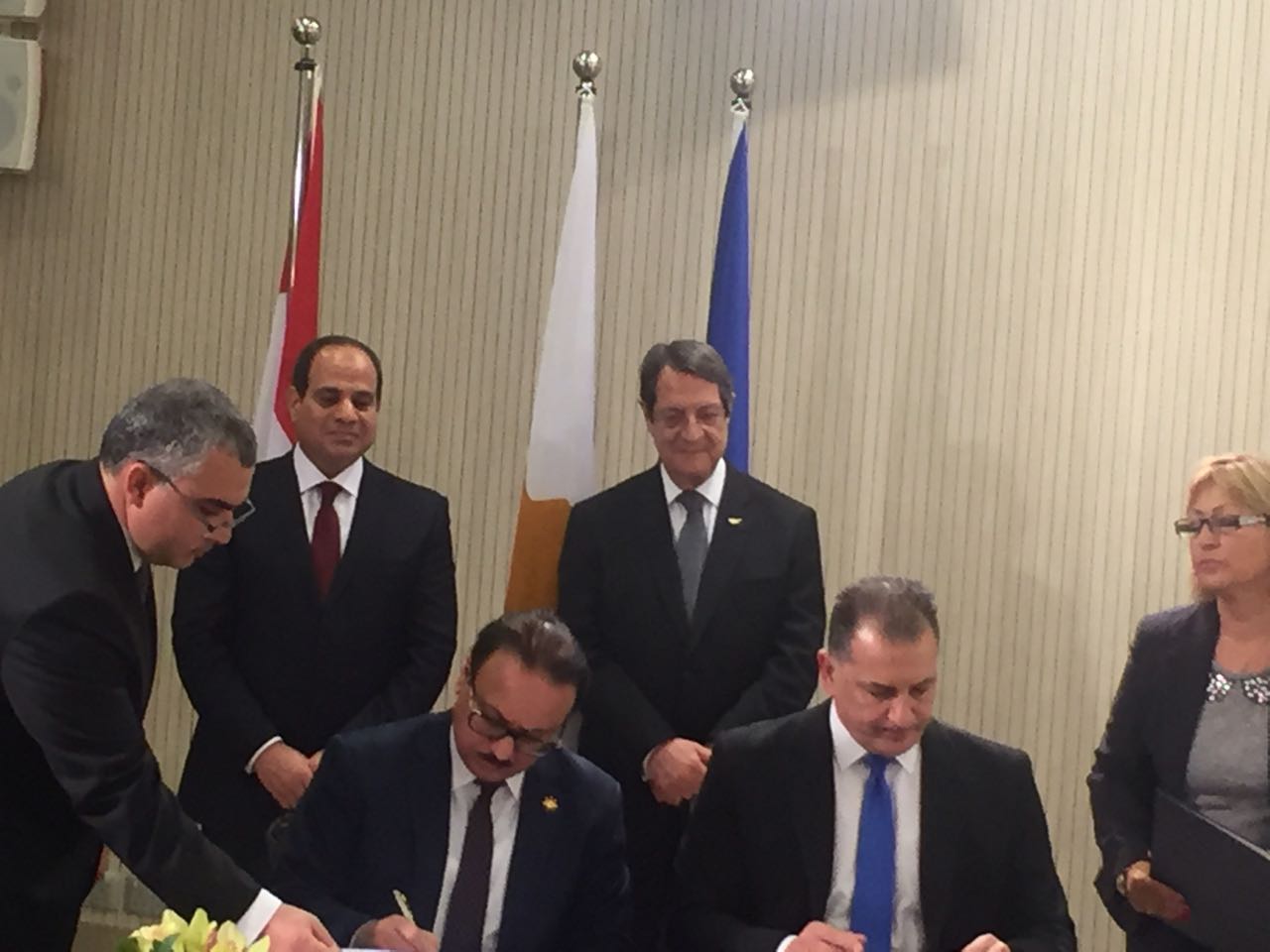 توقيع مذكرة تعاون في مجال الأعمال والاتصال بين مصر وقبرص