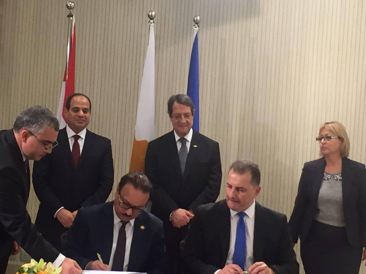 توقيع مذكرة تعاون في مجال الأعمال والاتصال بين مصر وقبرص3