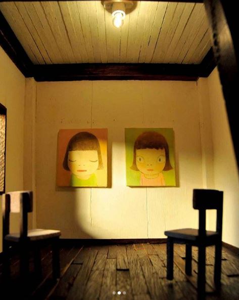 لوحات بيتنا التايلندي الصغير للفنان يوشيتومو نارا (2)