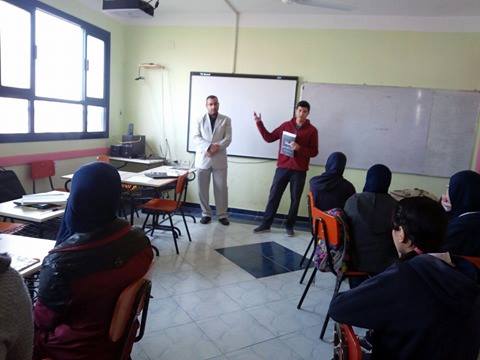 2- برنامج توعية بمدرسة المتفوقين بكفر الشيخ