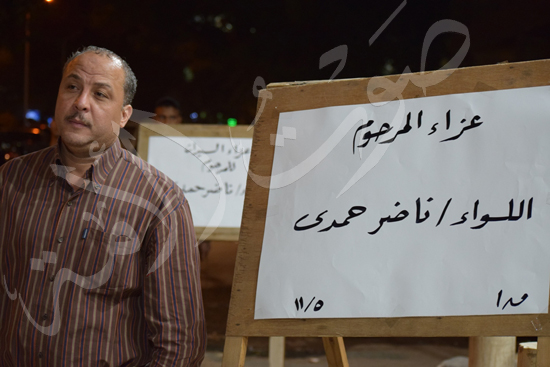 نجوم الفن في عزاء شقيق شهيرة (5)