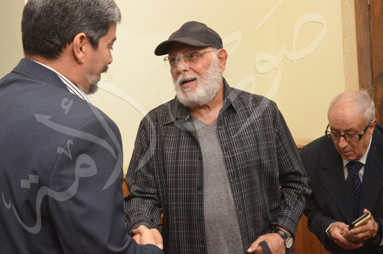 نجوم الفن في عزاء شقيق شهيرة (4)