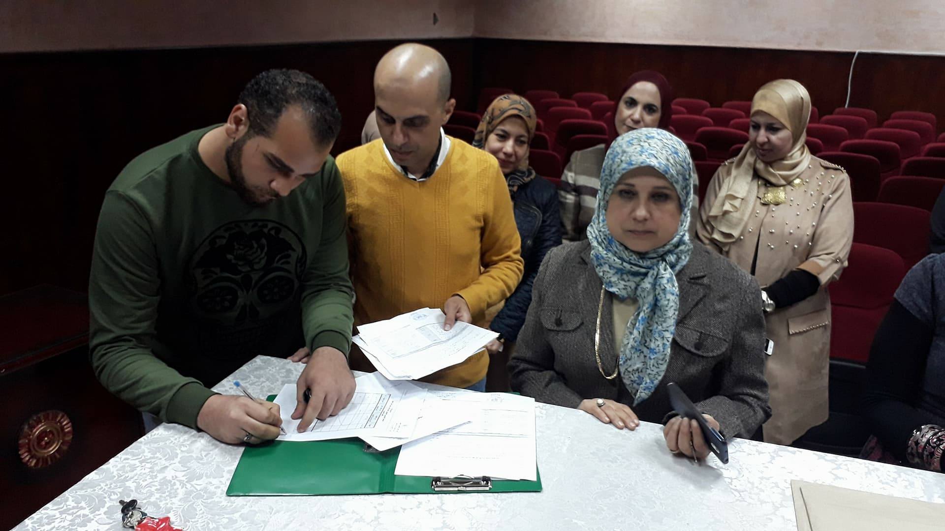 انتخابات اتحاد الطلاب بكليات جامعة بورسعيد2