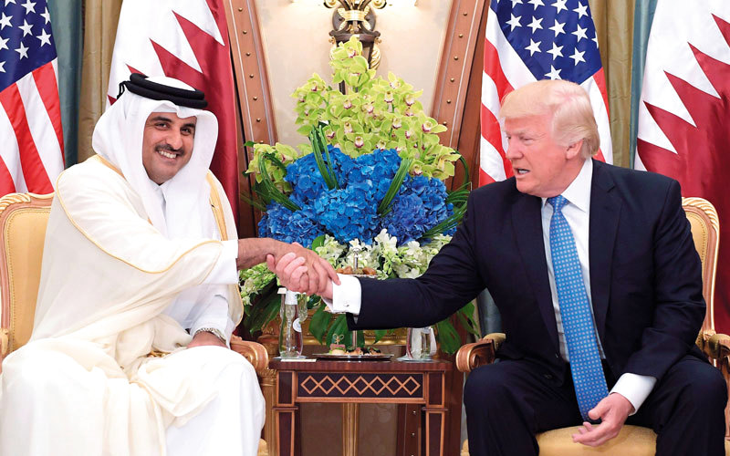 قطر وأمريكا