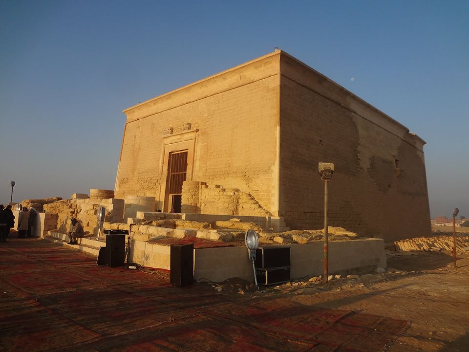 قدس الأقداس بمعبد قصر قارون (2)