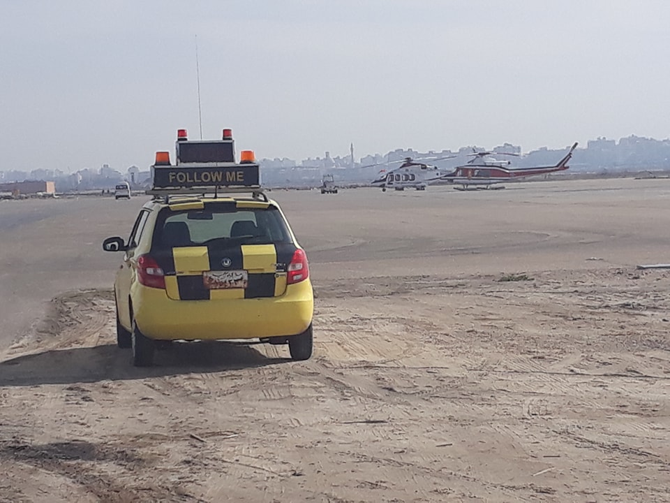 مناورة حريق في مطار بورسعيد22