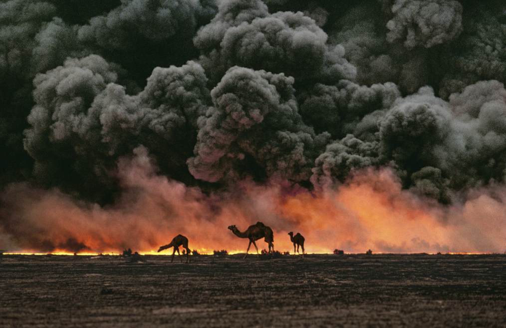 حرائق آبار النفط الكويتية