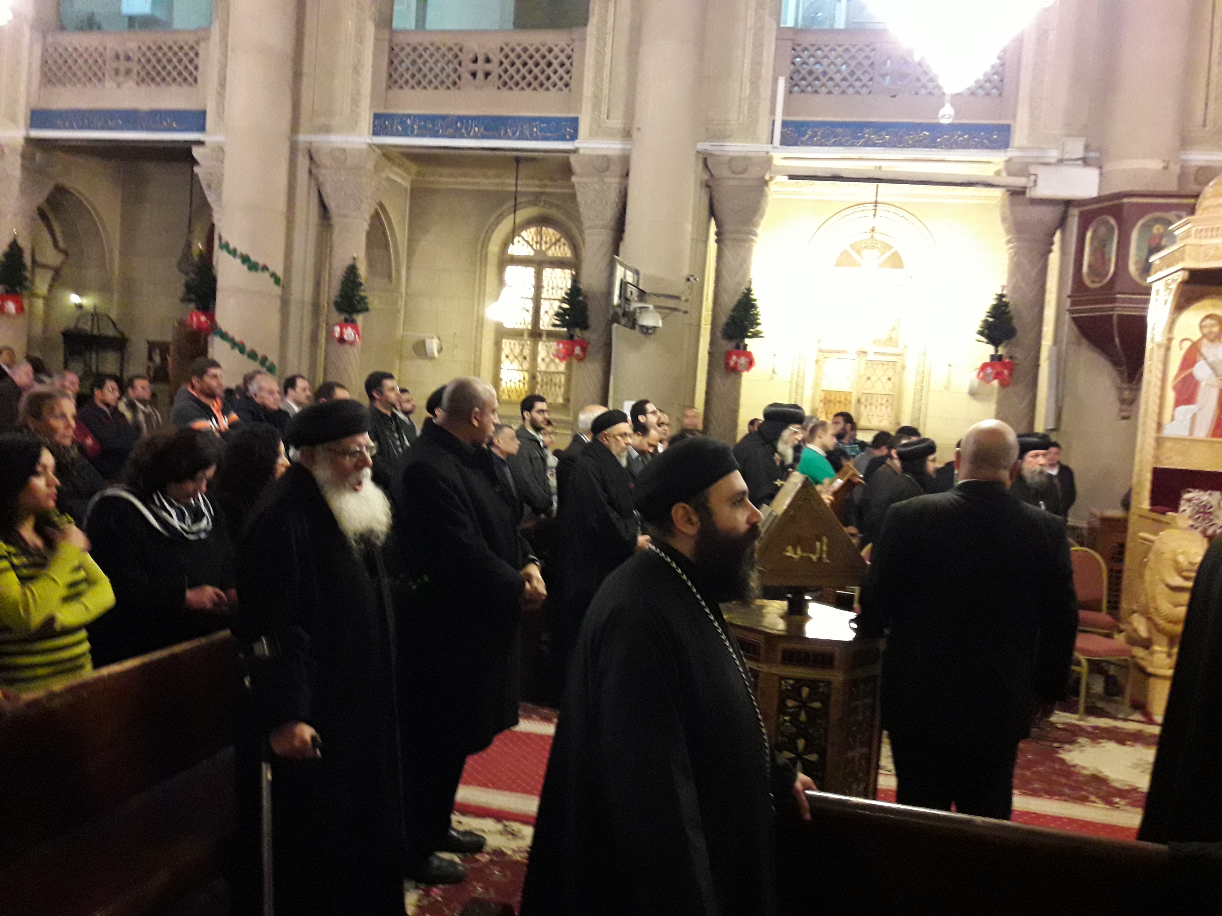 صلاة قداس رأس السنة الميلادية بالكاتدرائية المرقسية بالإسكندرية (4)