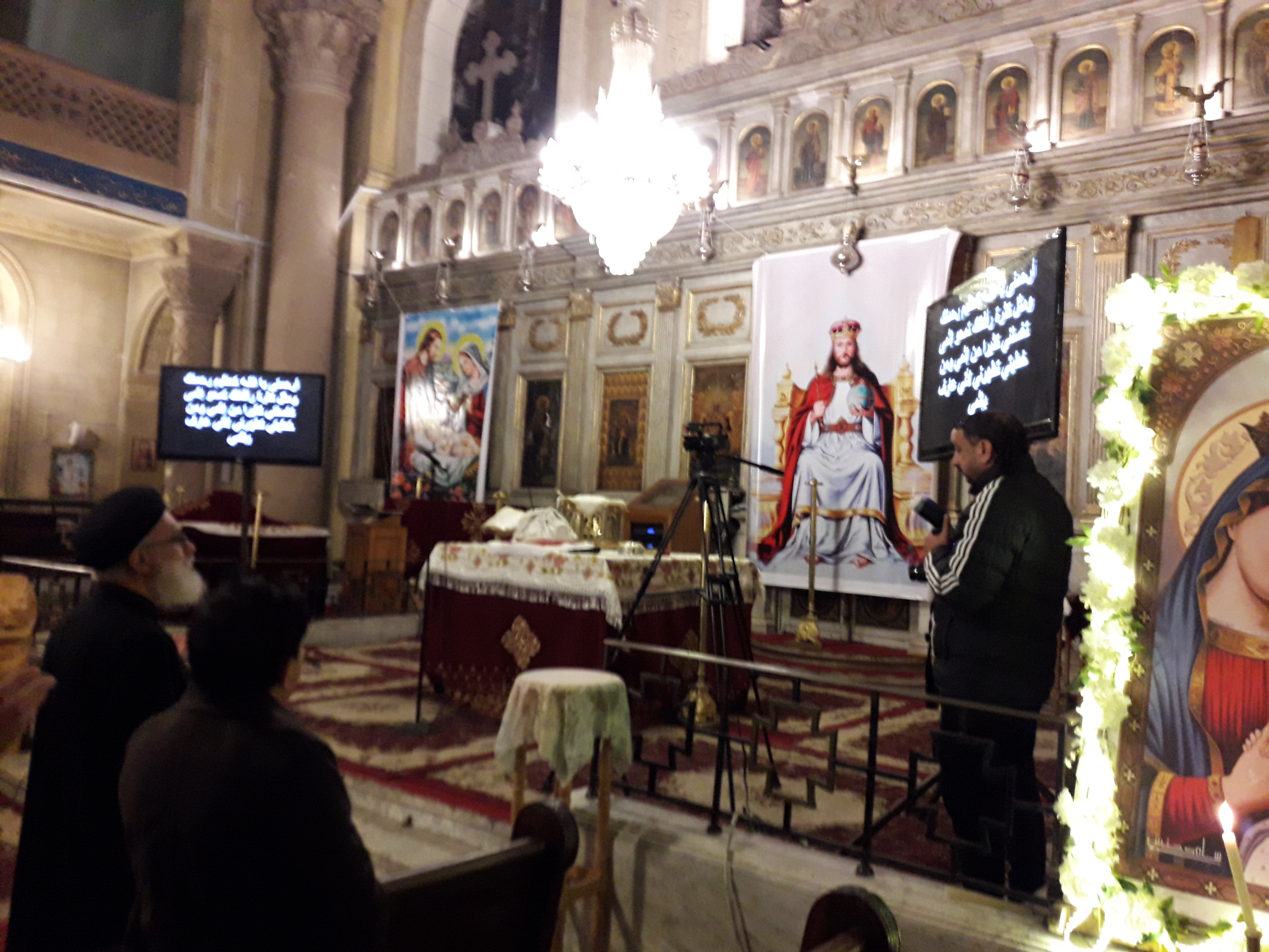 صلاة قداس رأس السنة الميلادية بالكاتدرائية المرقسية بالإسكندرية (3)