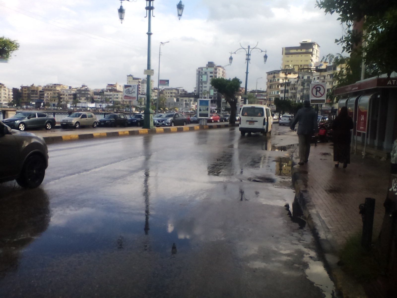 سقوط أمطار غزيرة على مدن دمياط (5)