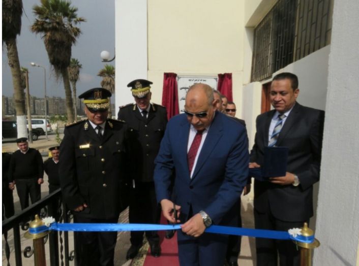 إفتتاح مبنى الترحيلات الجديد بمنطقه سجون طره (1)