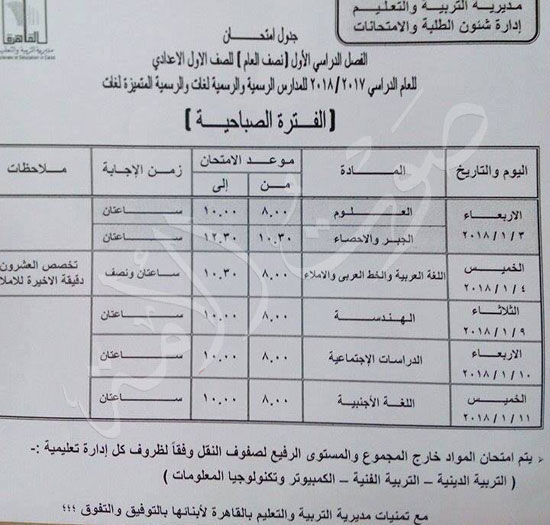 محافظة القاهرة امتحانات (11)