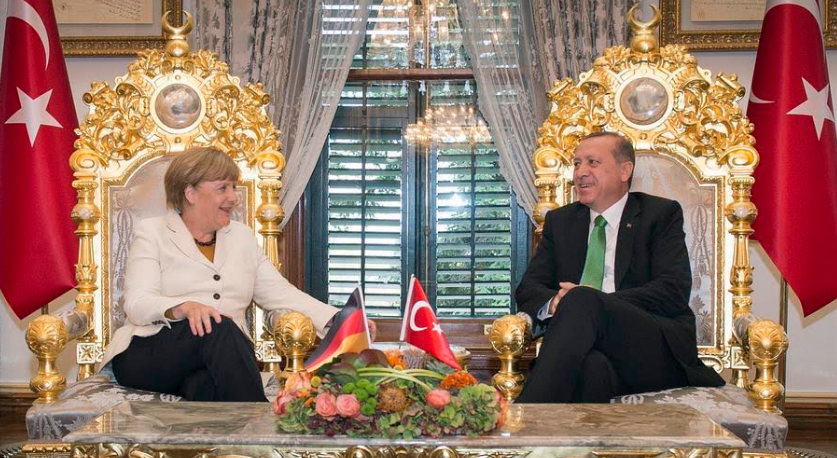 ميركل وأردوغان