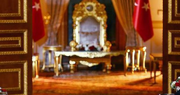 كرسي أردوغان الذهبي