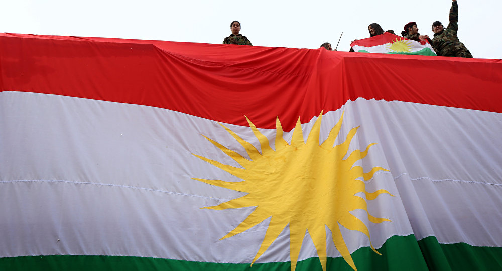 العلم الكردي