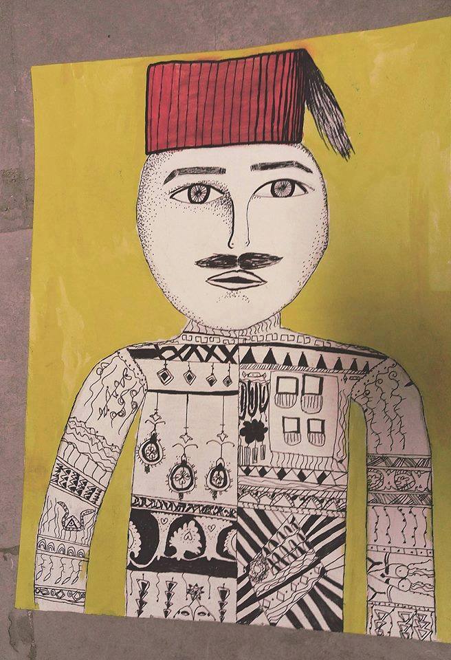 لوحة الطالبة نوران محمود طه