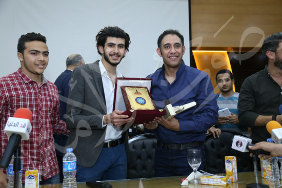 تكريم عمرو مصطفي في ندوة جامعة عين شمس (25)