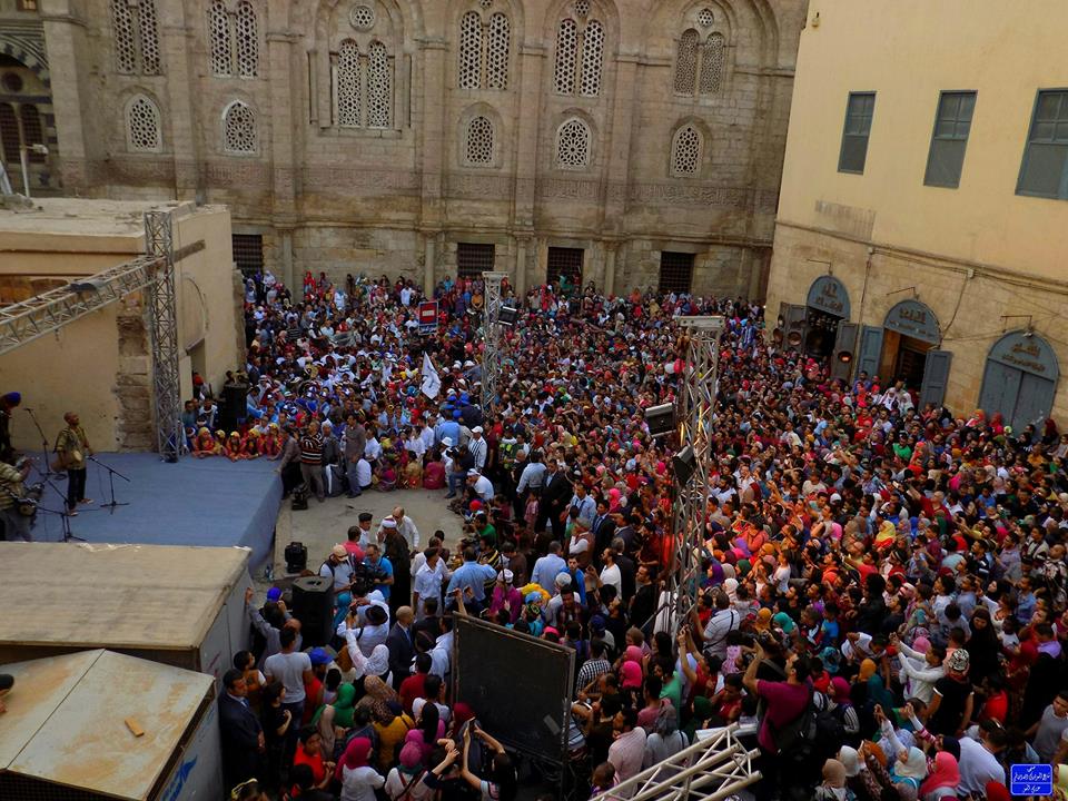 مليونية شارع المعز وتدشين المشروع القومي لإحياء فنون القاهرة التاريخية  (1)