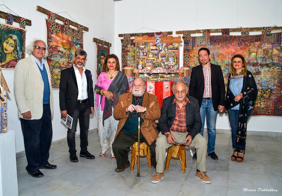 افتتاح معرض دنيا بمتحف الفنون الجميلة بالإسكندرية (3)