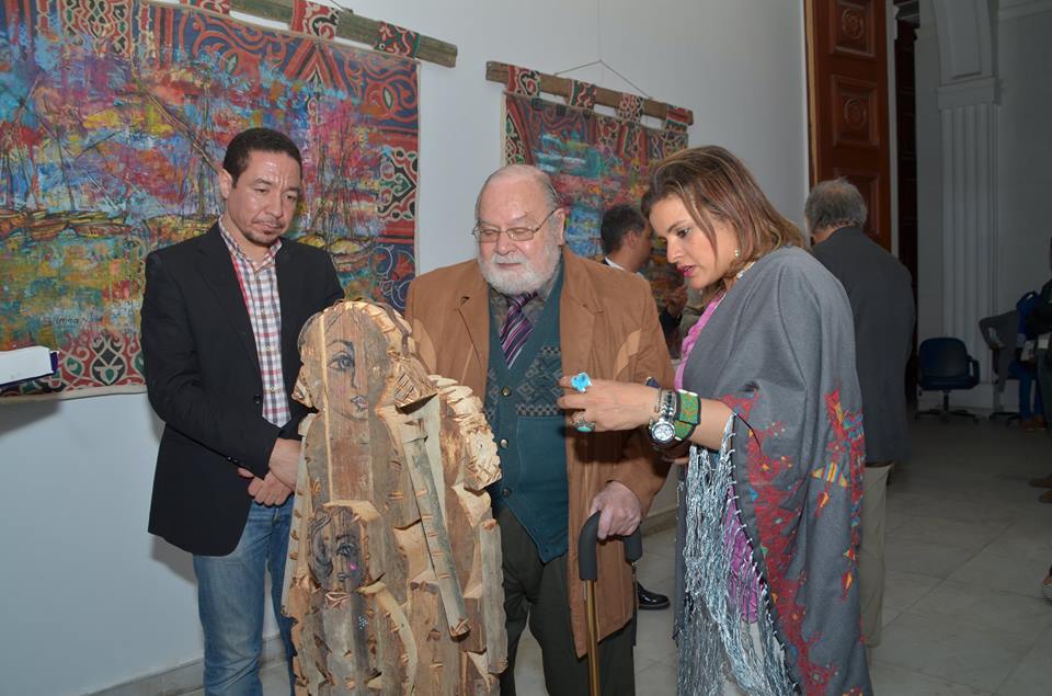 افتتاح معرض دنيا بمتحف الفنون الجميلة بالإسكندرية (2)