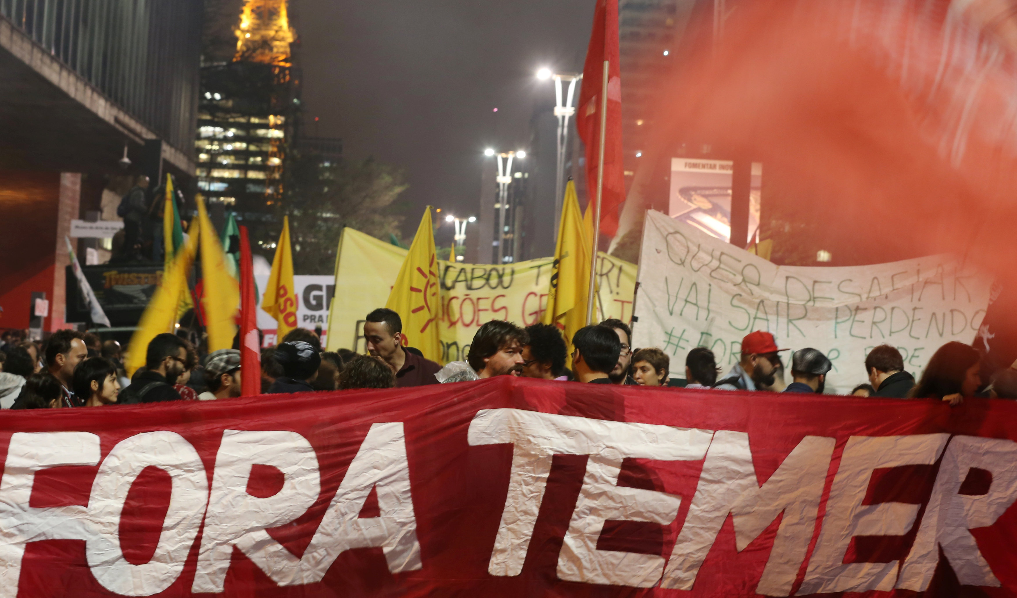 تواصل الاحتجاجات فى البرازيل لليوم التانى على التوالى