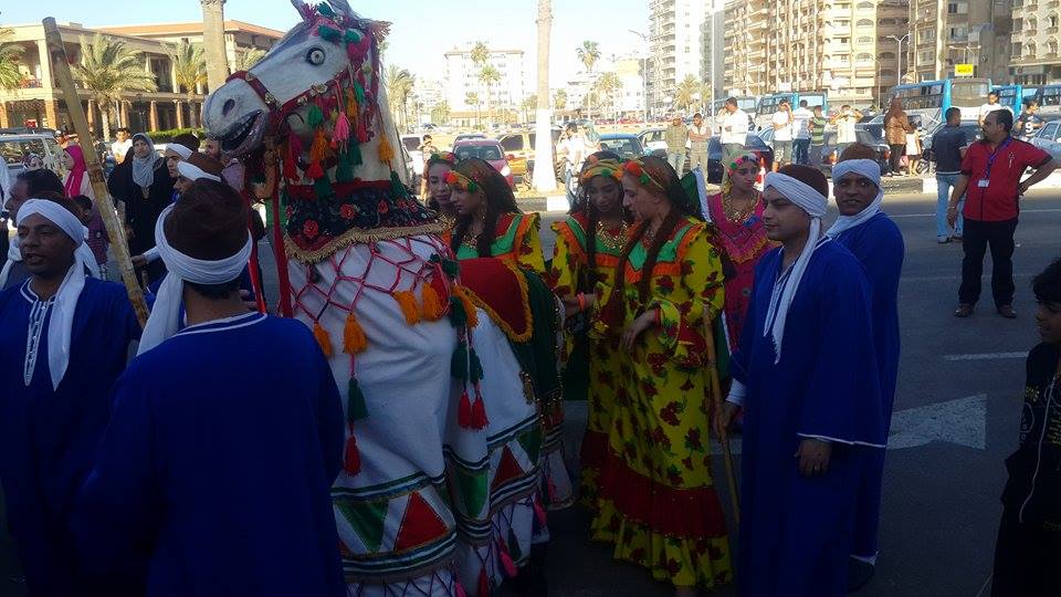 عروض فنية في استقبال السفراء بالمركز الثقافي9