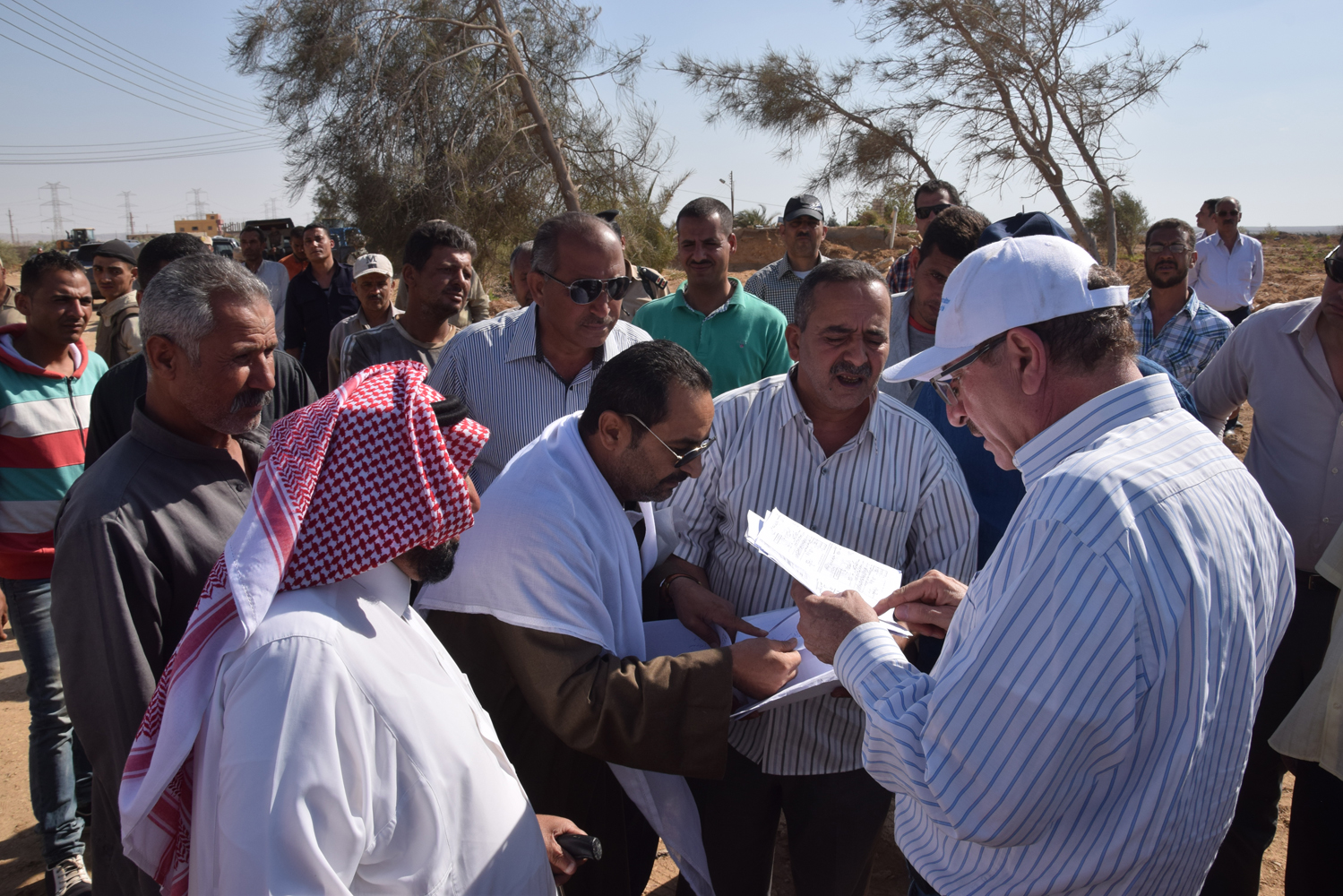 محافظ بني سويف يسترد 30 ألف فدان من أراضي الدولة (7)