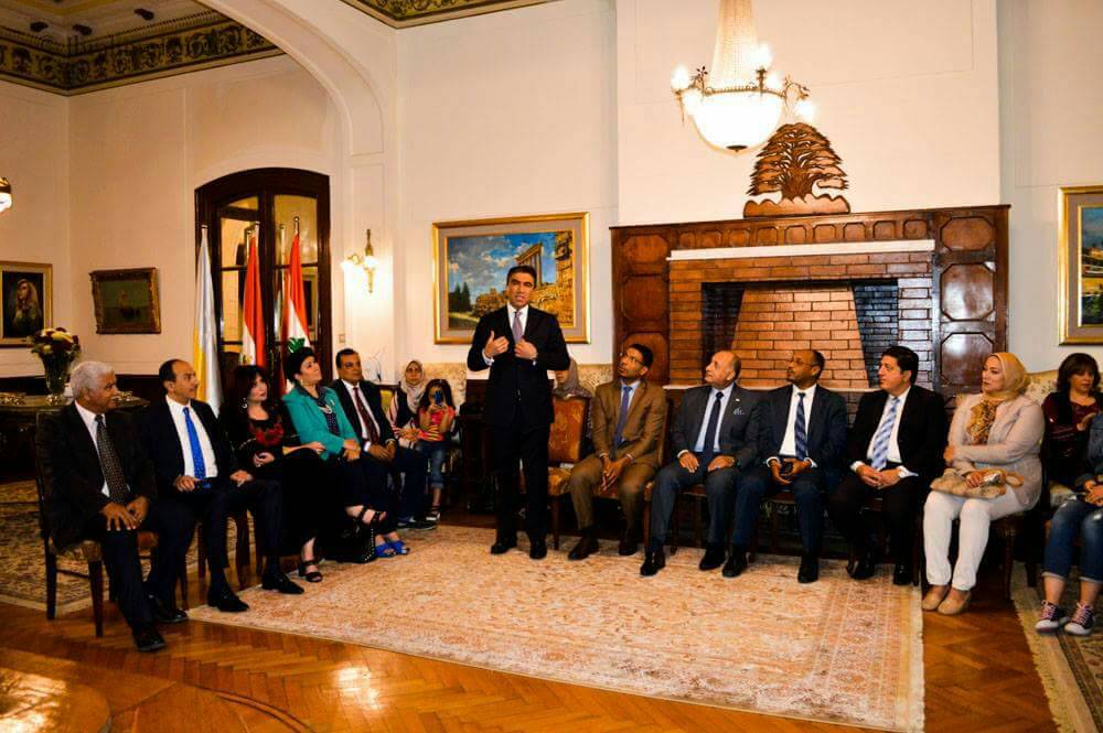 افتتاح معرض فنلا لقنصلية لبنان بالإسكندرية  (3)