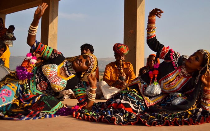 Gypsy in Pushkar camel fair