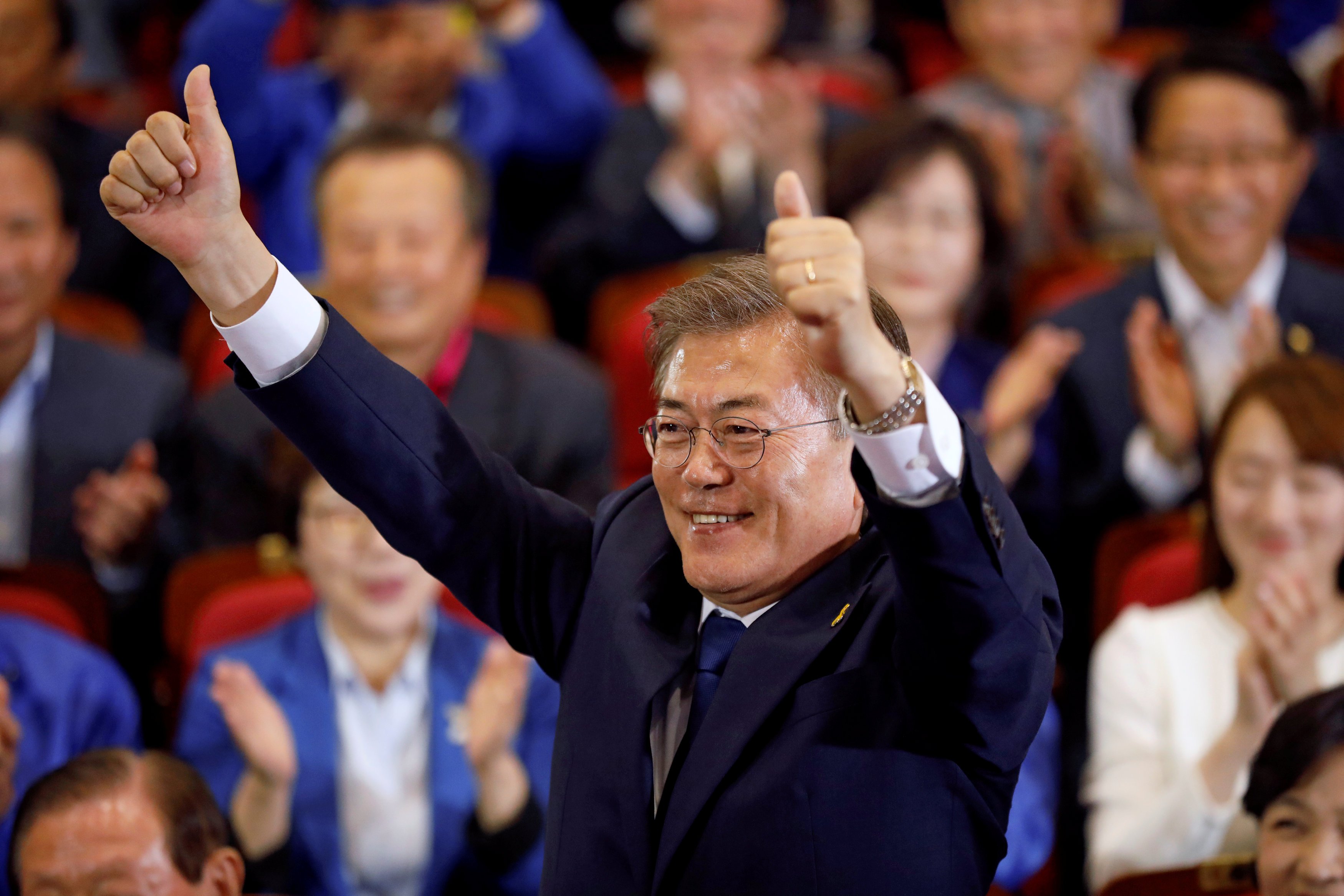 رئيس كوريا الجنوبية الجديد مون جاى
