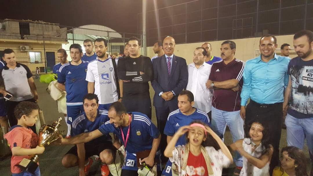 ختام بطولة كرة القدم لأبناء الجالية المصرية في السعودية (1)