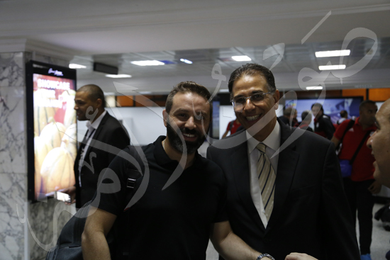 وصول منتخب مصر تونس (36)