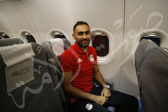 وصول منتخب مصر تونس (23)