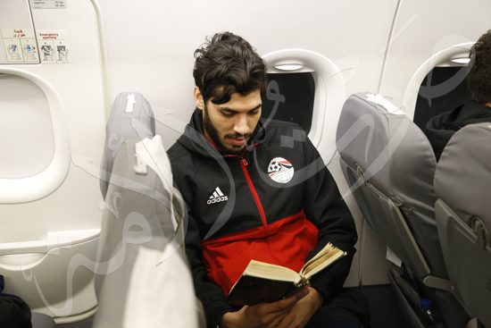 وصول منتخب مصر تونس (5)
