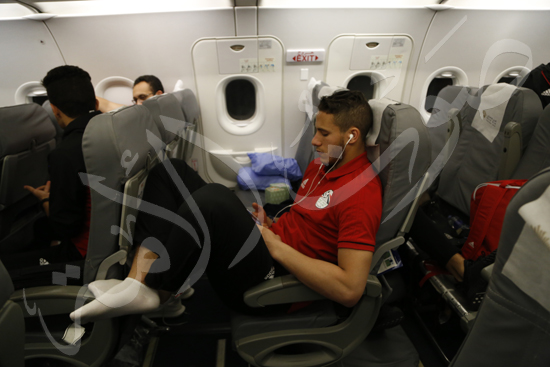 وصول منتخب مصر تونس (12)
