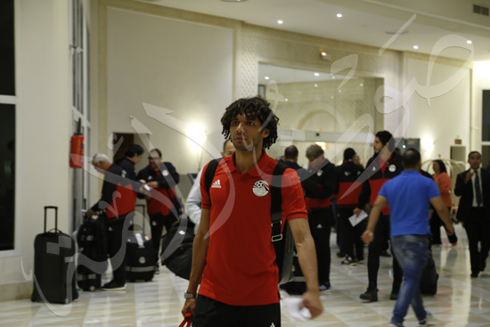 وصول منتخب مصر تونس (43)
