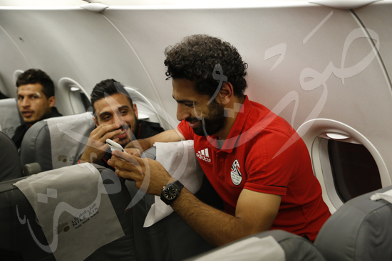 وصول منتخب مصر تونس (11)