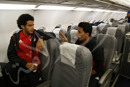 وصول منتخب مصر تونس (15)