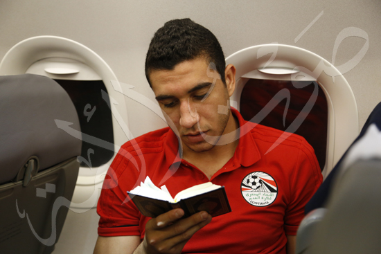 وصول منتخب مصر تونس (3)