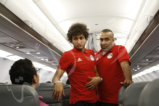 وصول منتخب مصر تونس (9)