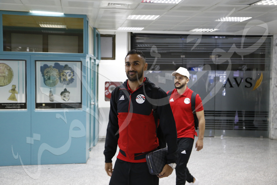 وصول منتخب مصر تونس (31)