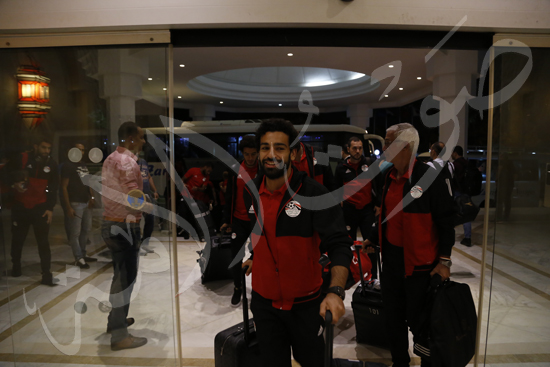 وصول منتخب مصر تونس (40)