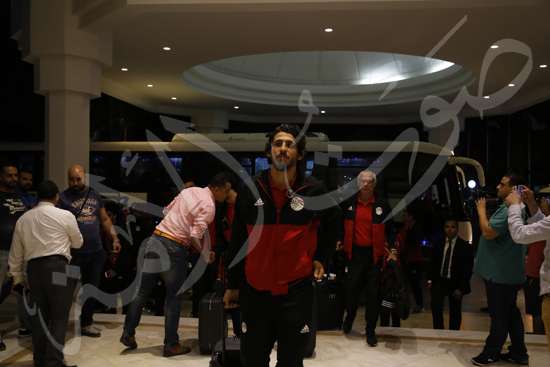 وصول منتخب مصر تونس (39)